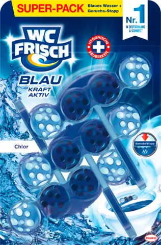 Blau Kraft Aktiv Super-Pack von WC FRISCH