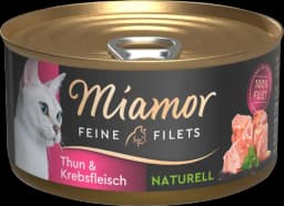 Feine Filets Naturell Thun & Krebsfleisch von MIAMOR