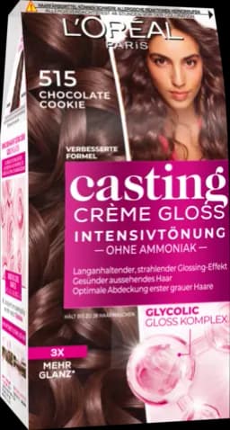 515 chocolate cookie, bis zu 8 Wochen haltbar von CASTING CREME GLOSS