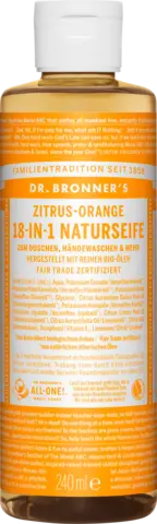 18-in-1 Naturseife Zitrus-Orange von DR.BRONNERS