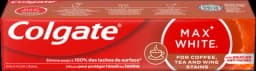 Max White Coffee/Tea/Wine Stains Zahncreme von COLGATE