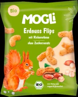 Bio Erdnuss Flips von MOGLI