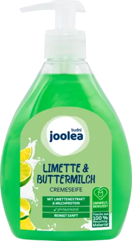 Cremeseife Limette & Buttermilch von JOOLEA
