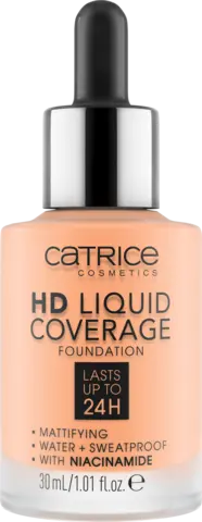 HD Liquid Coverage Foundation 005 Ivory beige von CATRICE