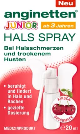 Anginetten Halsspray 2in1 Junior von KLOSTERFRAU