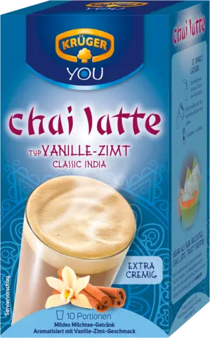 YOU Chai Latte Classic India Typ Vanille-Zimt von KRÜGER