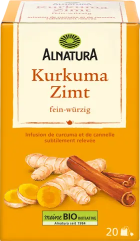 Bio Kurkuma Zimt Tee von ALNATURA