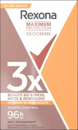 Maximum Protection Deocreme Sports Control von REXONA