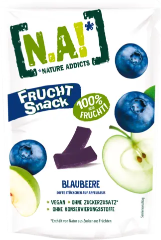 Frucht Snack Blaubeere von N.A! NATURE ADDICTS