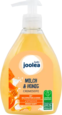 Milch & Honig Cremeseife von JOOLEA