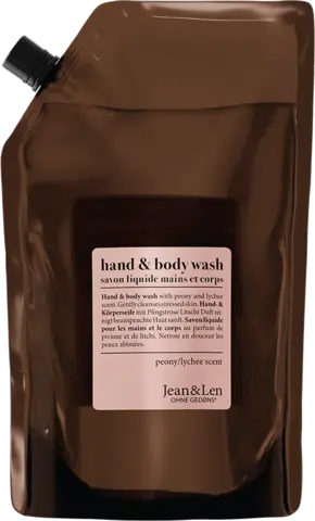 Hand Soap Pfingstrose/Litschi Refill von JEAN & LEN