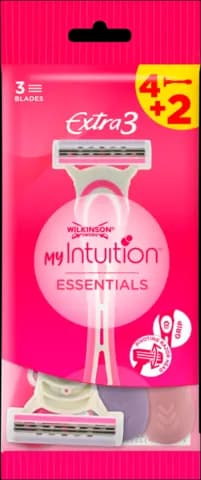 MyIntuition Extra 3 Essentials Einwegrasierer von WILKINSON