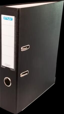 Ordner breit schwarz von STYLEX