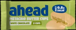 Pistachio Butter Cups White Chocolate von AHEAD
