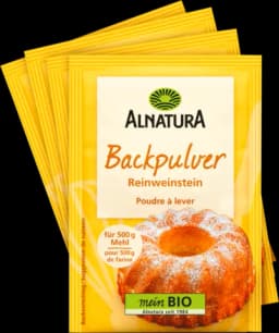 Bio Reinweinstein Backpulver von ALNATURA