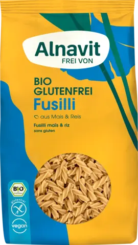 Bio glutenfreie Fusilli von ALNAVIT