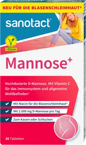Mannose+ von SANOTACT