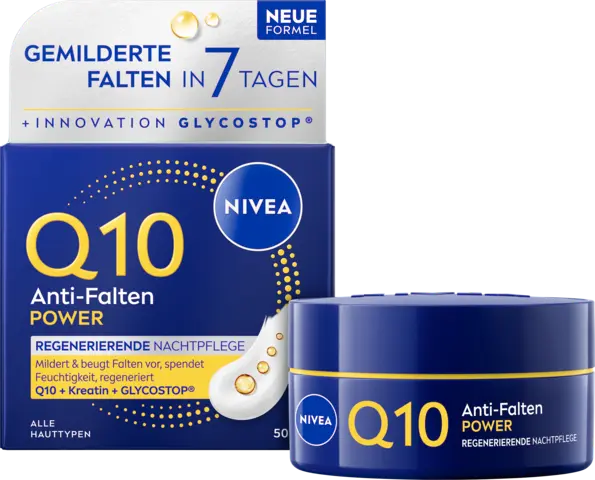 Q10 Anti-Falten Power Regenerierende Nachtpflege von NIVEA