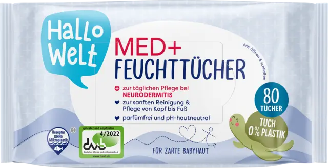 MED Feuchttücher von HALLO WELT