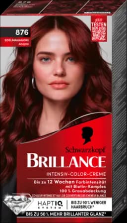 Brillance Intensiv-Color-Creme violette edelmahagoni 876 von BRILLANCE