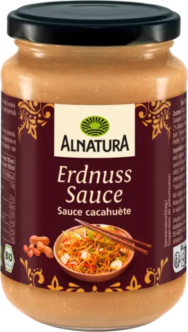 Bio Erdnuss-Sauce von ALNATURA