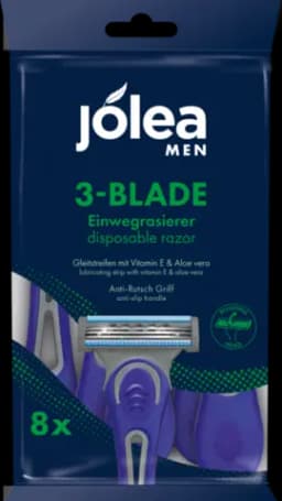 3-Klingen Einwegrasierer von jolea