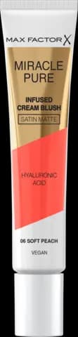 Miracle Pure Cream Blush 06 soft peach von MAX FACTOR