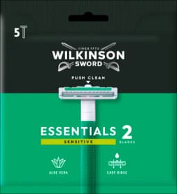 Extra 2 Essential Sensitive Herren Einwegrasierer 5ST von WILKINSON