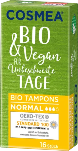 Bio Tampons Normal von COSMEA