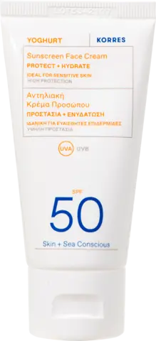 Yoghurt Sonnencreme Gesicht SPF 50 von KORRES