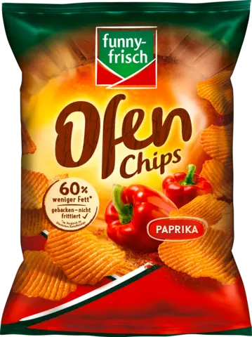 Ofen Chips Paprika von FUNNY FRISCH