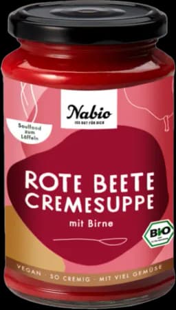 Bio Rote Beete Cremesuppe von NABIO