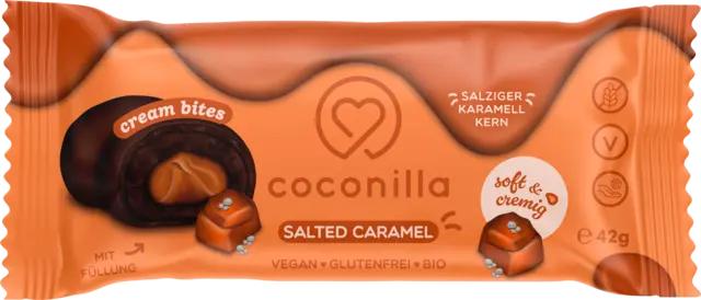 Bio Cream Bites Salted Caramel von COCONILLA