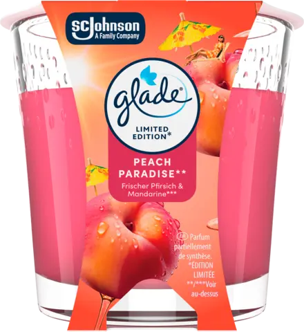 Duftkerze Peach Paradise von GLADE by BRISE