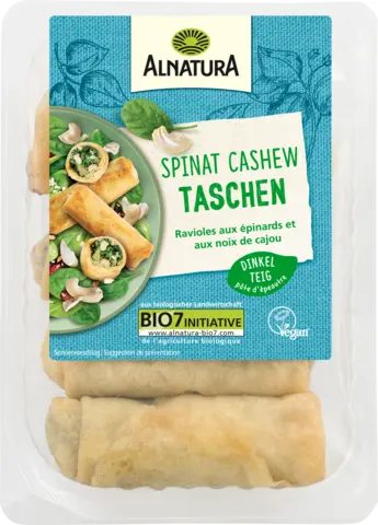 Bio Spinat-Cashew Taschen von ALNATURA
