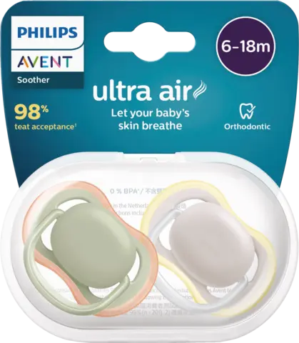 Schnuller Air 6-18 Monate von AVENT