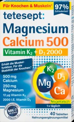 Calcium D3 K2 40 Stück von TETESEPT