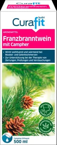 Franzbranntwein mit Campher von CURAFIT