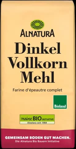 Bio Dinkelvollkornmehl von ALNATURA