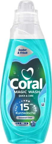 Magic Wash Universal Clean Waschmittel flüssig von CORAL
