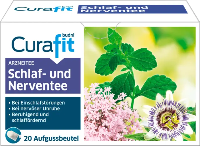 Arzneitee Schlaf-Nerventee von CURAFIT