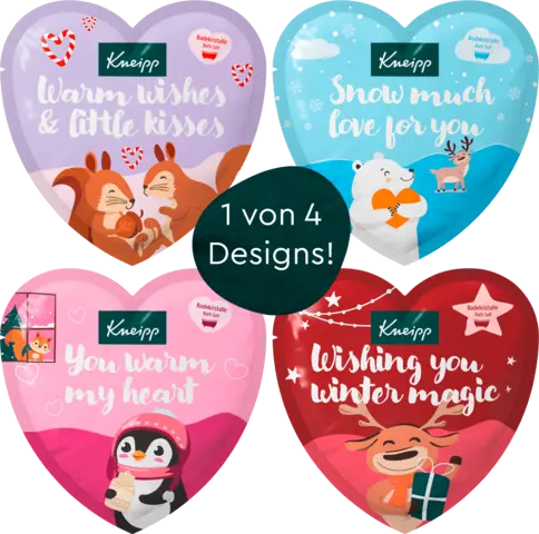 Mixed Box Heart Sachets von KNEIPP
