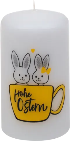 Stumpen Tassenhasen gelb 67 x 120 mm von STEINHART