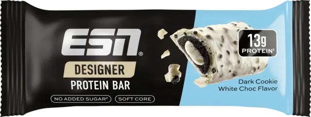 Designer Protein Bar Dark Cookie White Choc Flavor von ESN
