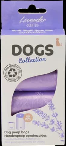 Hundekotbeutel Polyethylen lila/gelb/beige sortiert 23 x 30 cm von DIV.SAISONMARKEN