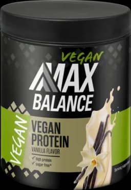 Veganes Proteinpulver Vanille-Geschmack von MAX BALANCE