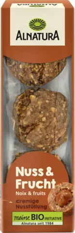 Bio Snack-Kugeln Nuss & Frucht von ALNATURA