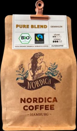 Bio Pure Blend gemahlen von NORDICA COFFEE