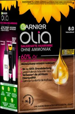 Öl-Coloration 8.0 naturblond von GARNIER OLIA