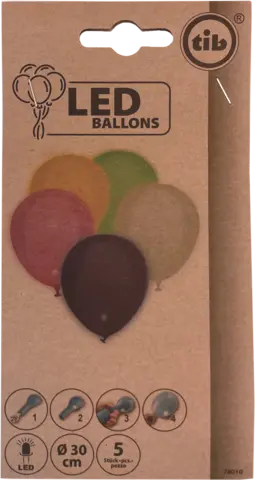 LED-Luftballon sortiert von TIB